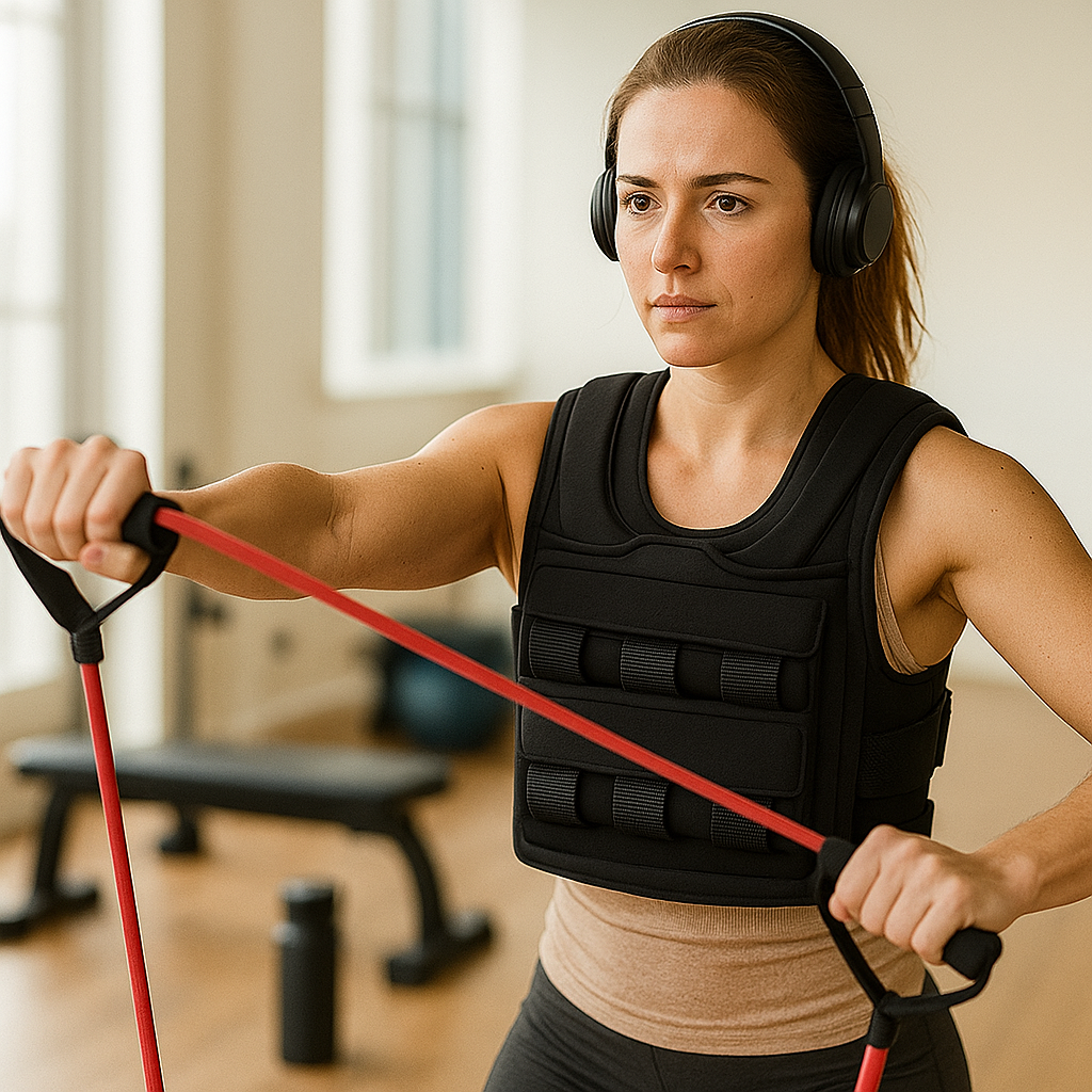 Gentle Therapy Weighted Vest for Balance & Bone Health