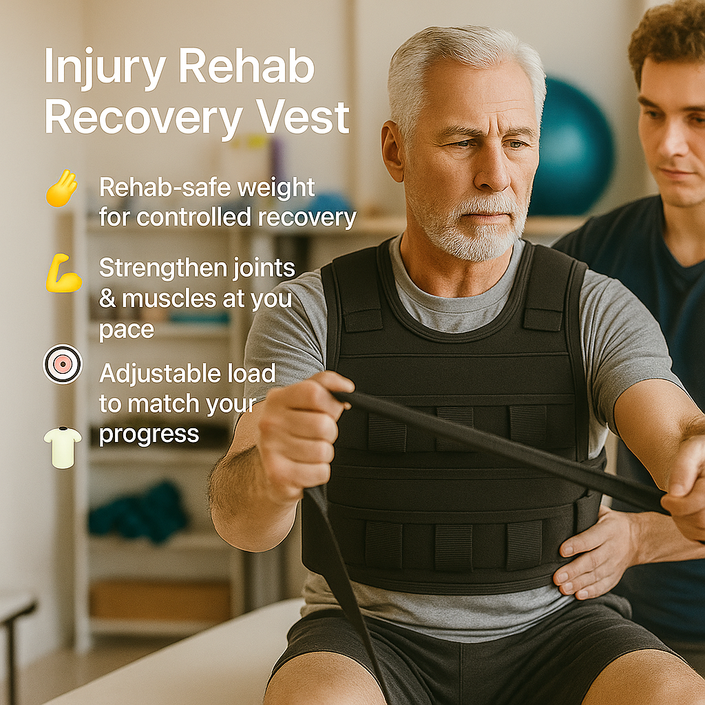Gentle Therapy Weighted Vest for Balance & Bone Health