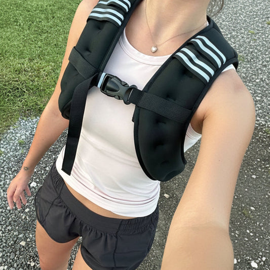 15LB Running Vest | Burn Fat, Build Endurance & Strength