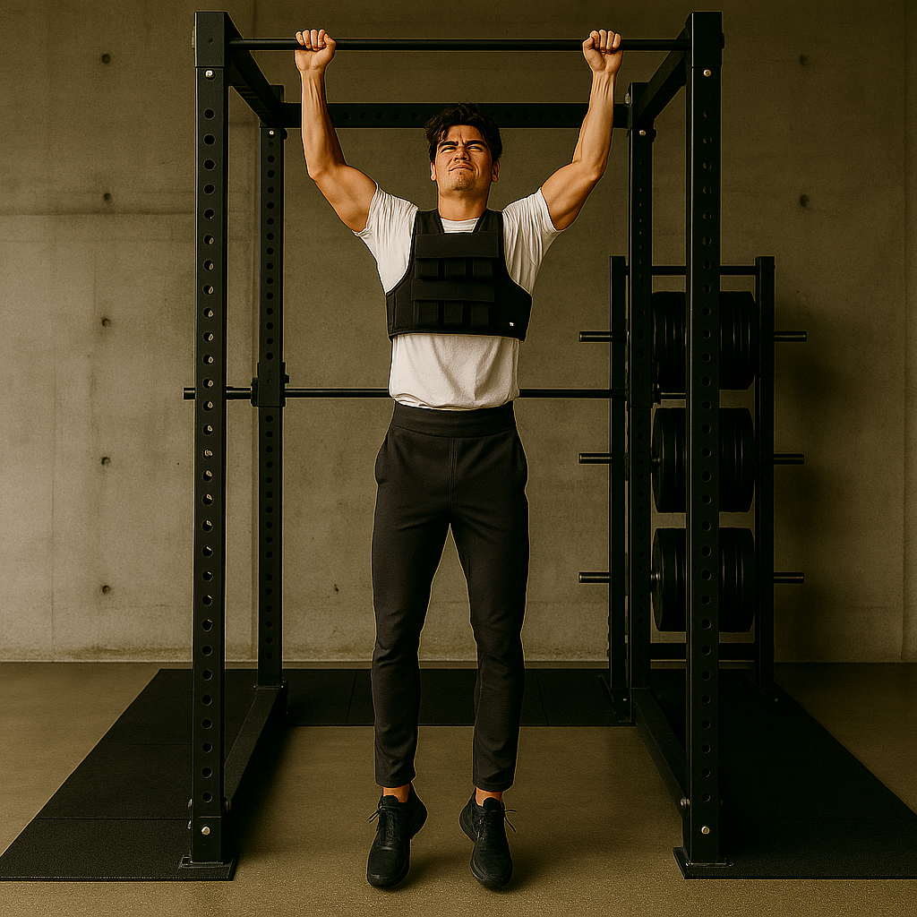 ADJUSTABLE WORKOUT WEIGHT VEST (12-30 LBS)