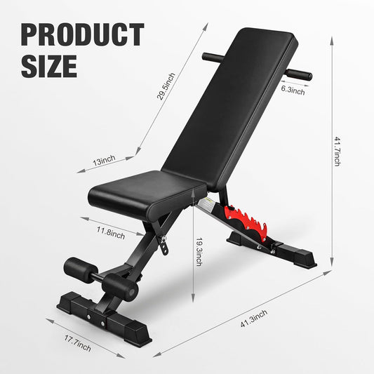 Titanium Portable Bench (800LB Capacity)