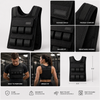 35LB Adjustable Weighted Vest | Includes 25LB Premium Iron Weights