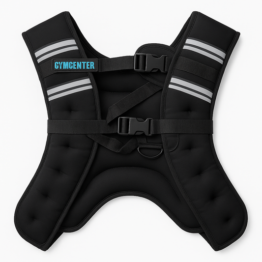 12LB Running Weight Vest – Adjustable w/ Reflective Stripes