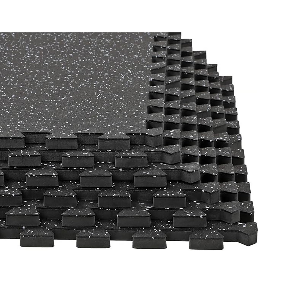 RUBBER SURFACED TILES - 1/2" GYM FLOORING